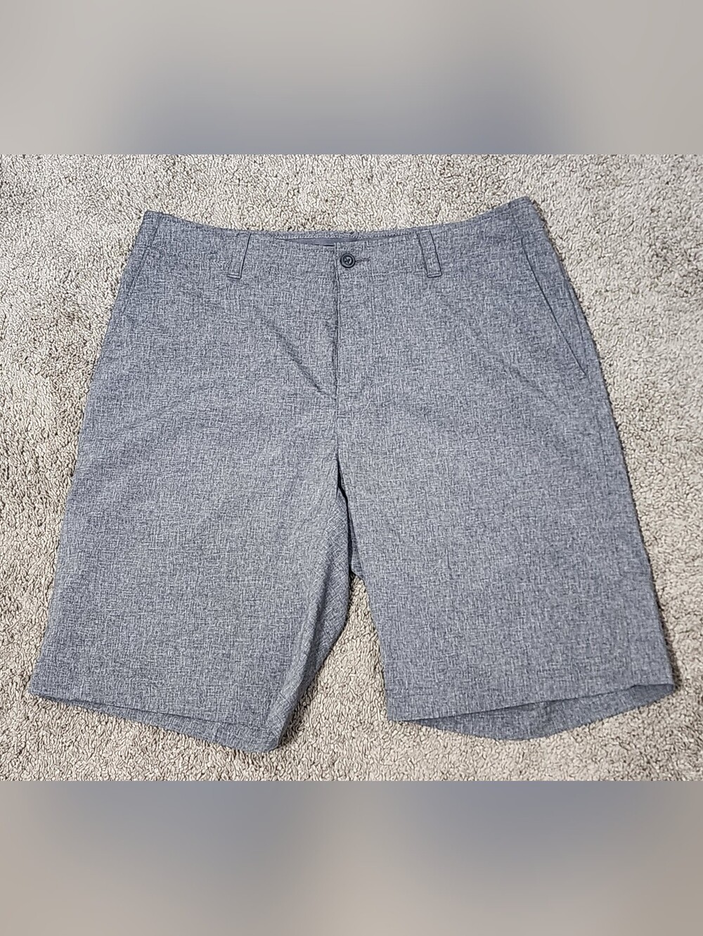 PGA Tour Mens Size 34 Active Waistband Shorts, Stretch Casual Flat Front